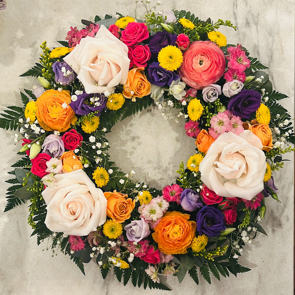 Full of Colour Wreath