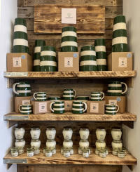 Local Scented Candle - Add an exclusive local scented candle from the famous Lyn Candles of Lynton. These candles are all in glass jars and have a burn time of 35 - 40 hours. We gift wrap each candle in recycled tissue paper, ribbon and place in a branded Dingles kraft bag.